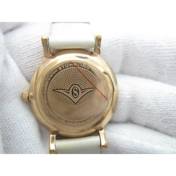Women's Stuhrling Diamond 50m WR Analog 29mm Dial Swiss Watch (D604) - Picture 6 of 12